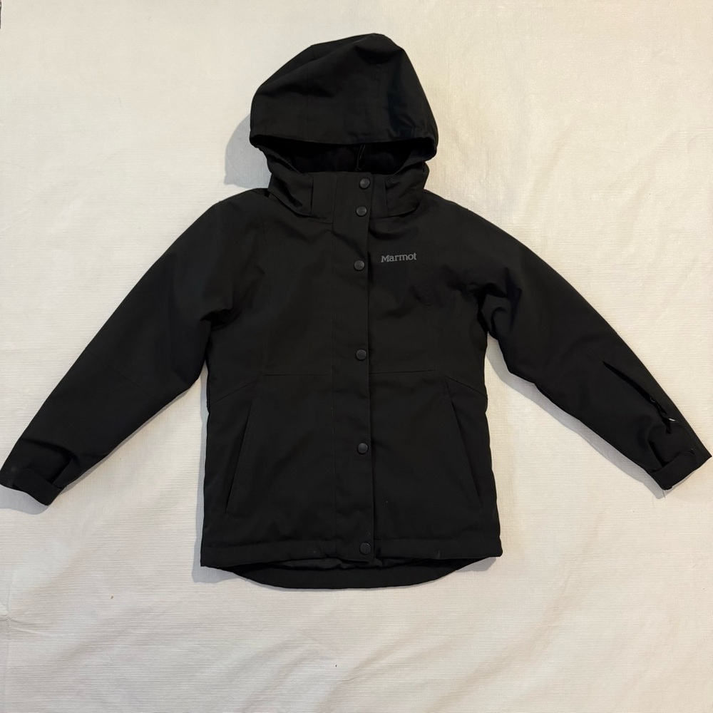 Marmot Kids Black Ski Jacket size Small